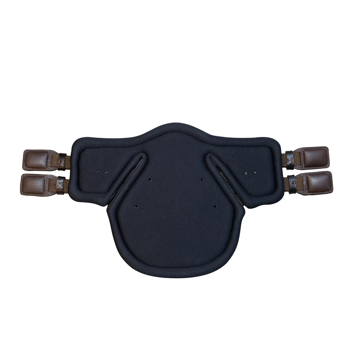 Stubben Equi-Soft® Belly Stud Girth with Cover - Ebony #colour_neoprene-black