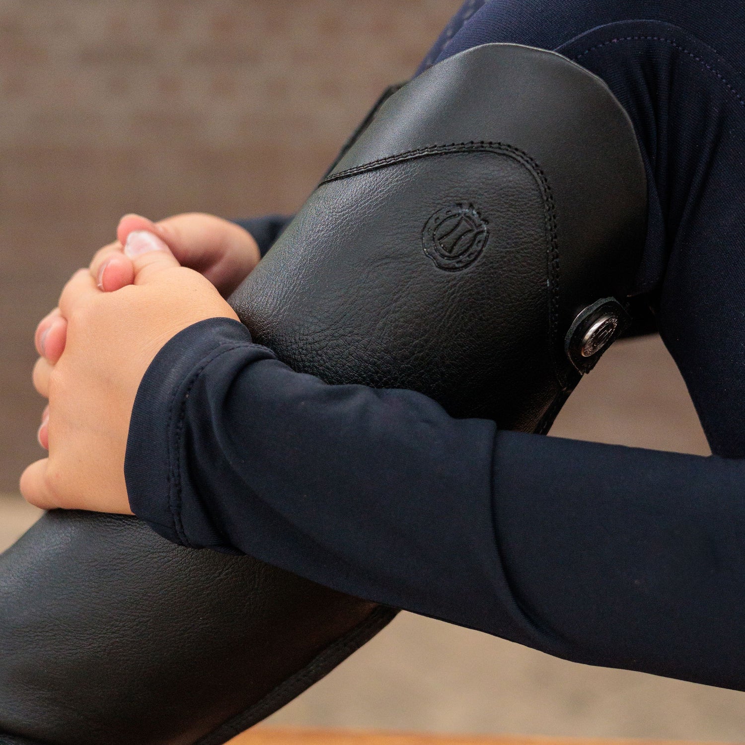 Imperial Riding Children's Walker Glam Riding Boots #Cololur_black-matt