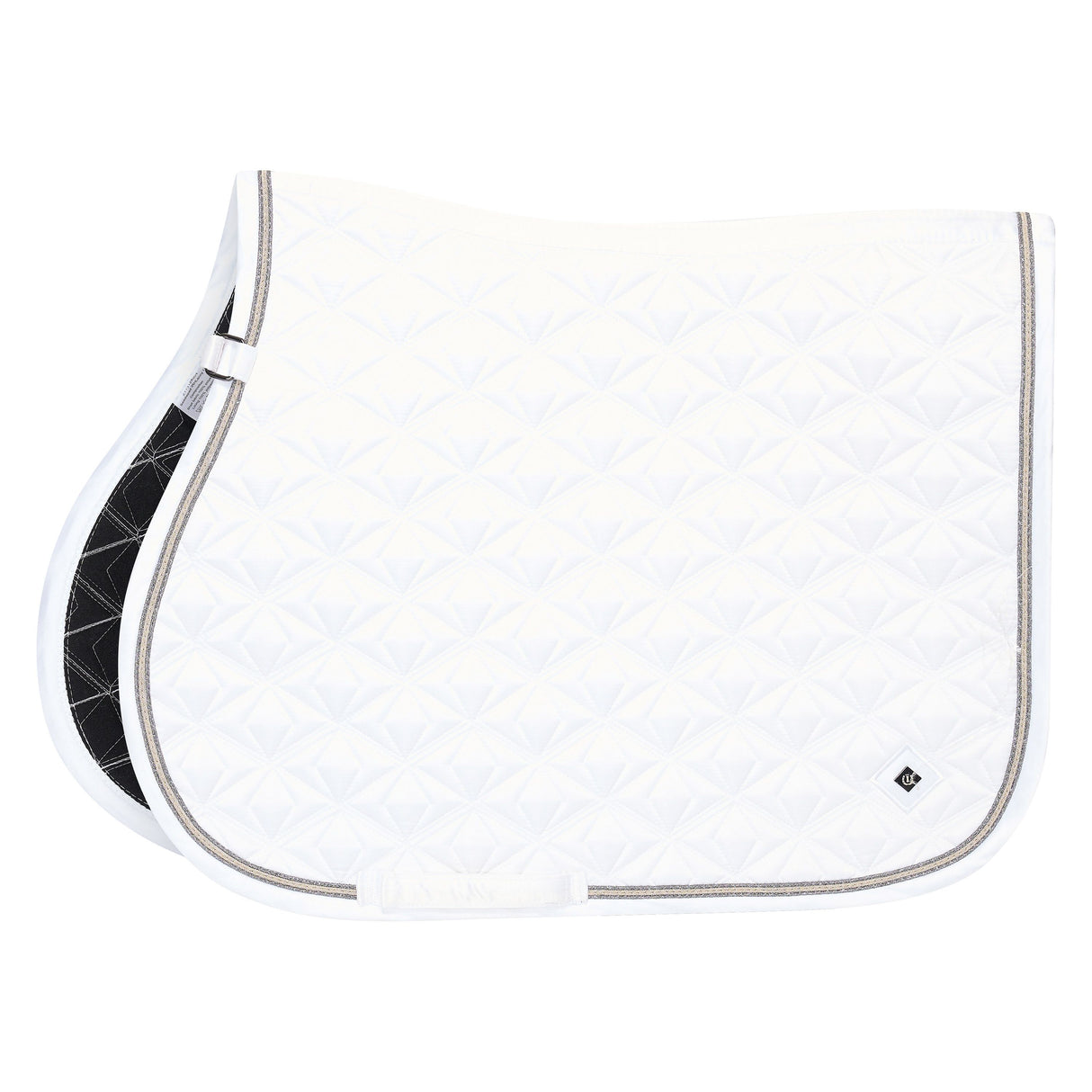 Imperial Riding Lenny GP Saddle Pad #colour_white