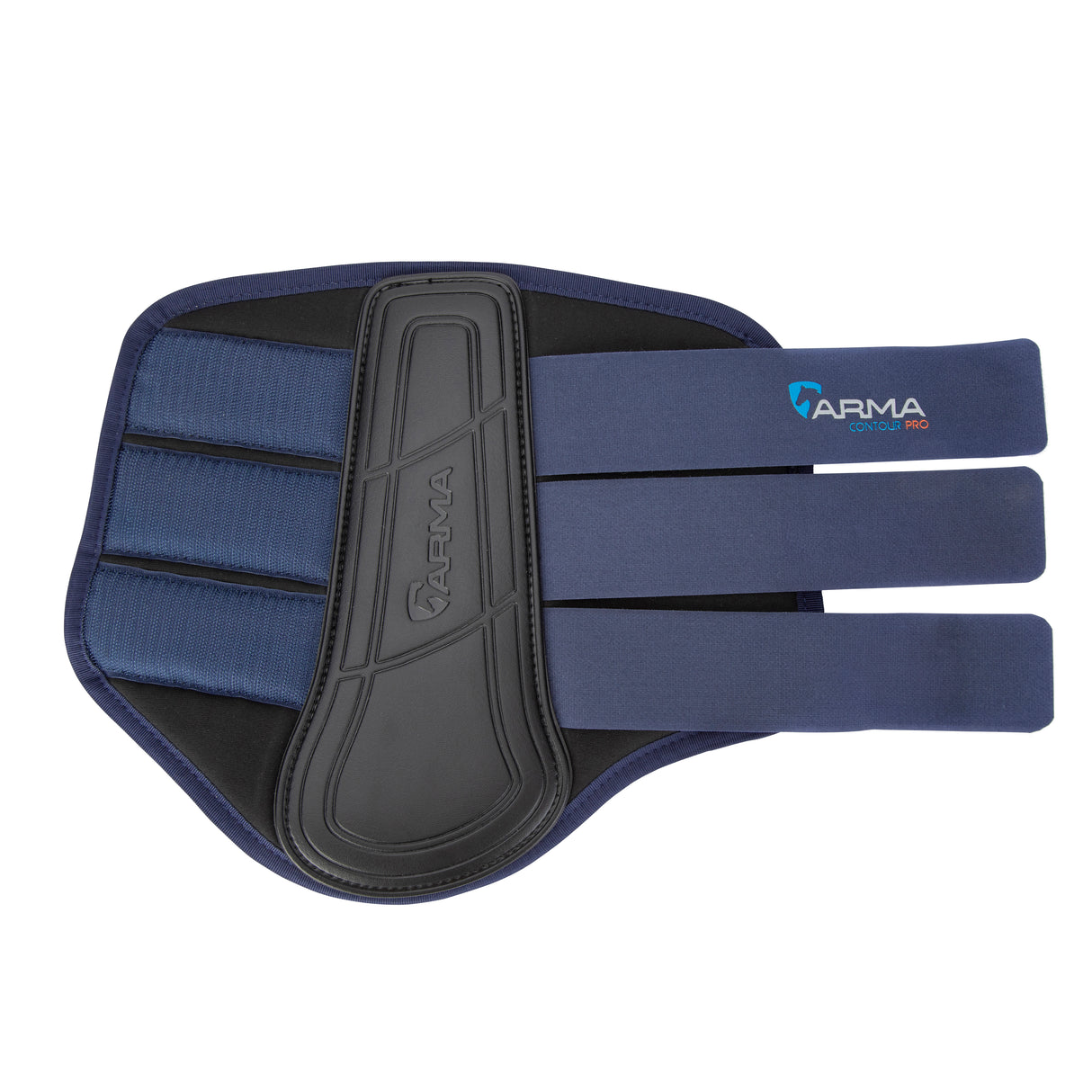 Shires ARMA Contour Pro Brushing Boots #colour_navy