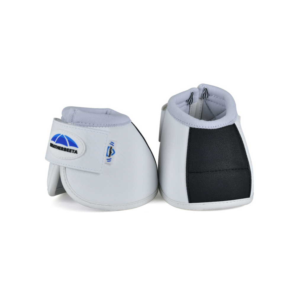 Weatherbeeta Tough-Tec Anatomical Bell Boots #colour_white