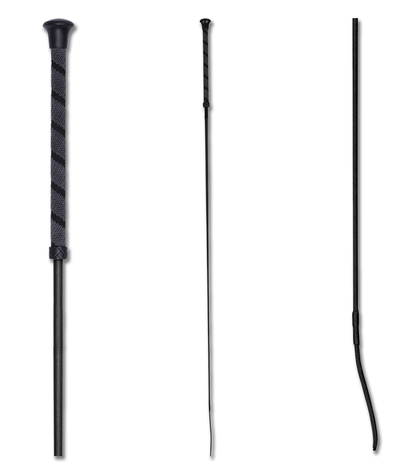 Waldhausen Anti-Slip Dressage Whip #colour_black