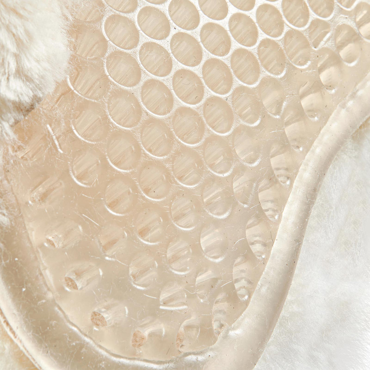 Acavallo Gel Ns-S Classic-S Full Front Riser #colour_transparent-natural