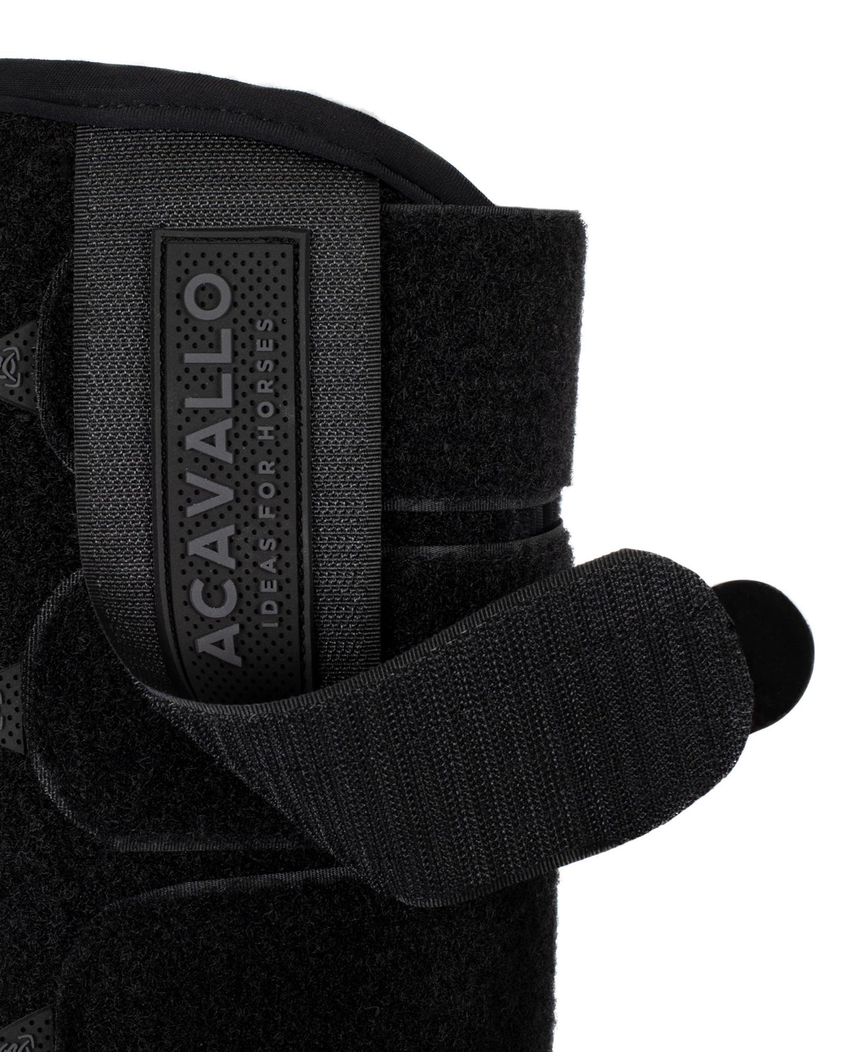 Acavallo Neoprene Front Boots Gel Inserts #colour_black