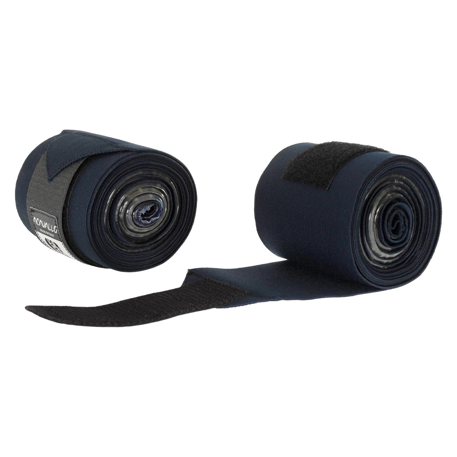 Acavallo Elastic Bandages Classic Gel #colour_blue