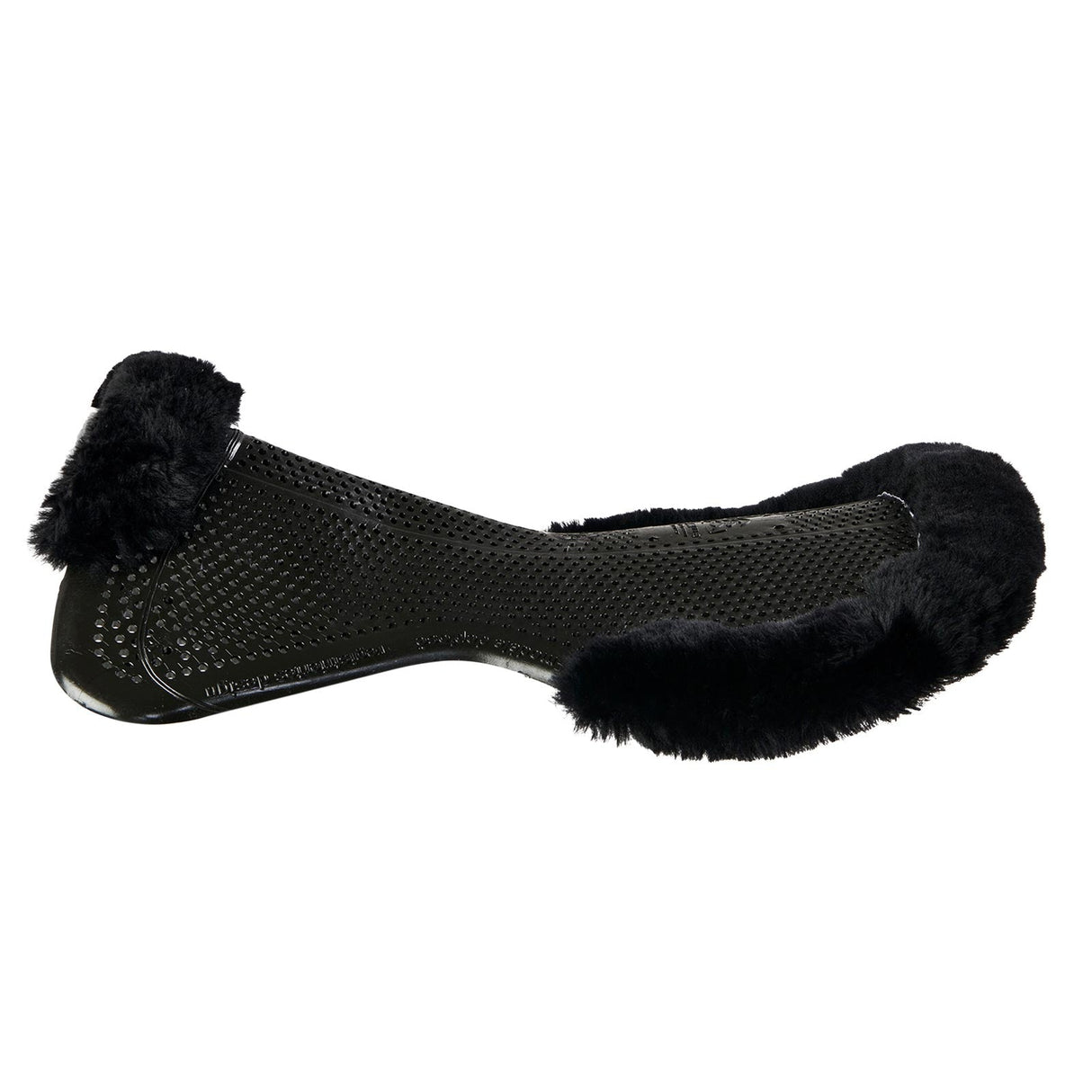 Acavallo Gel Ns-S Classic-S 1/2 Cut-Out Flat #colour_black-black