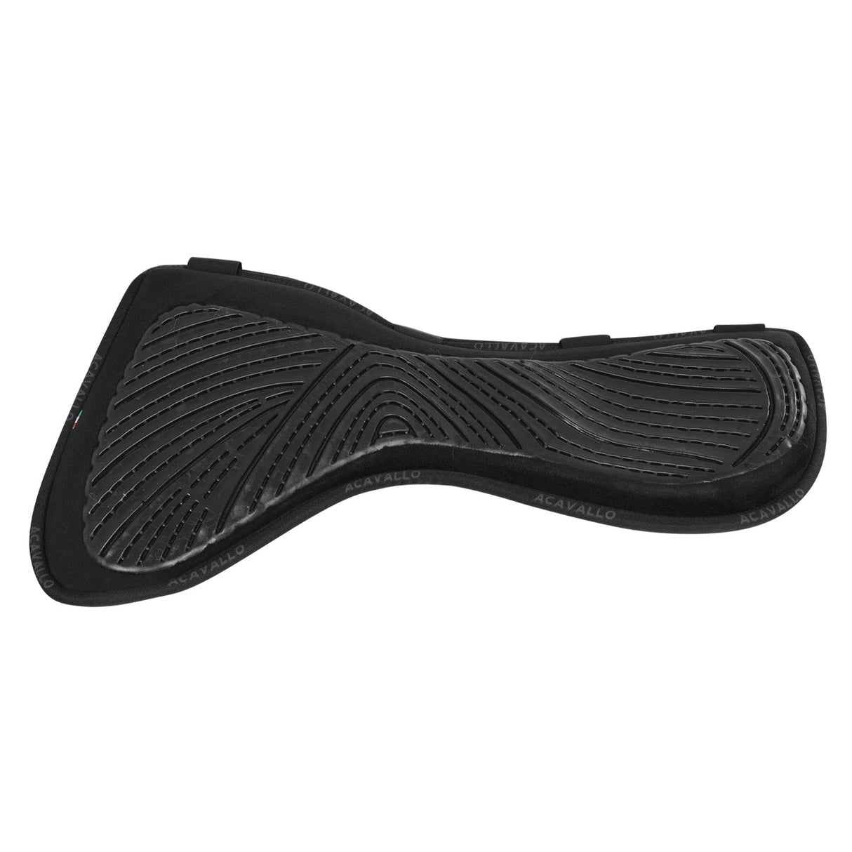 Acavallo Pad Mf Jccs Cw-Fs Suede Grip Gel Flat #colour_black