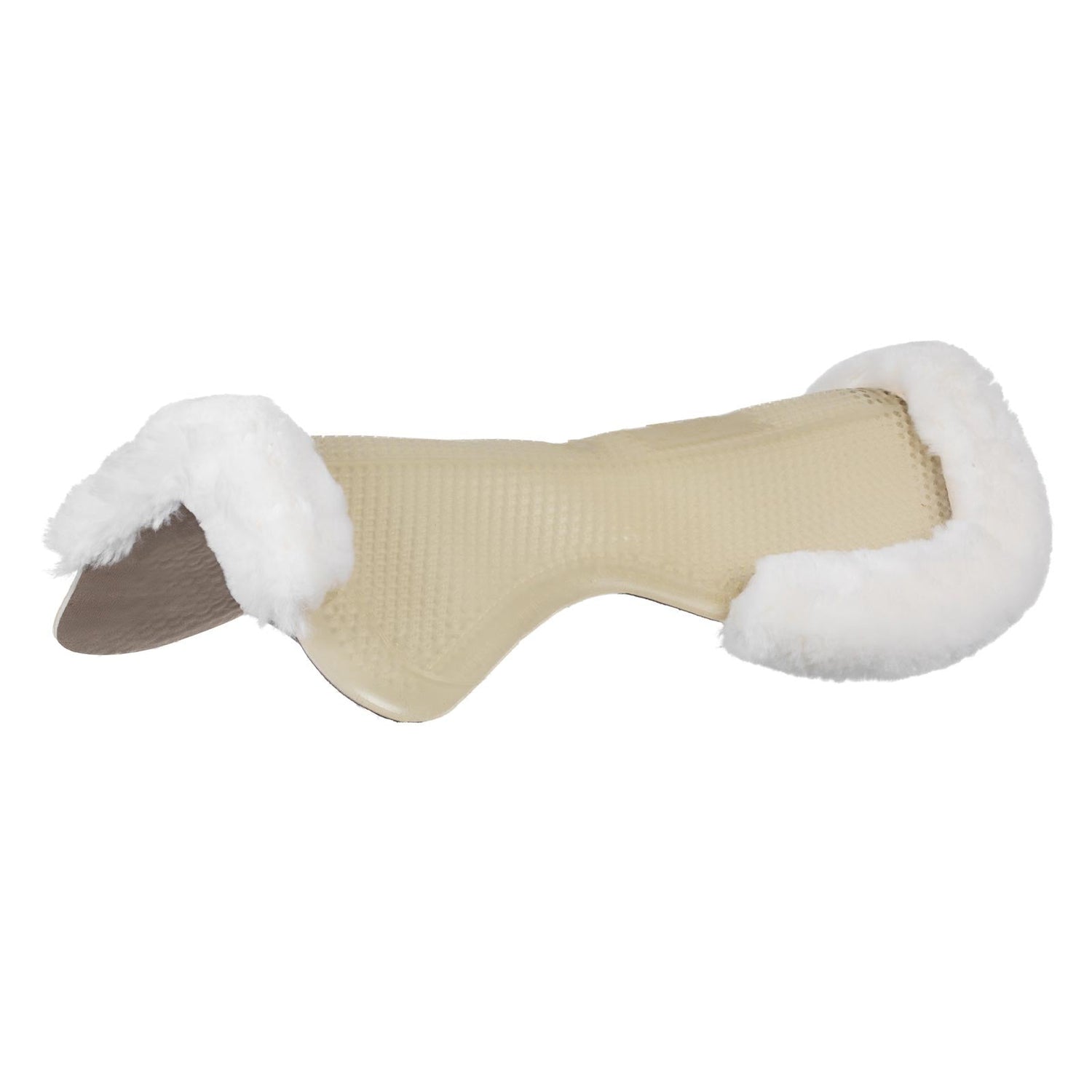 Acavallo Gel Ns-S Classic-S 1/2 Cut-Out Dri-Lex Flat #colour_transparent-white