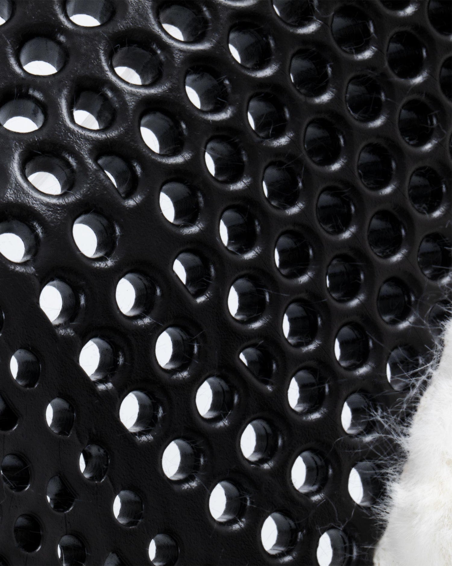 Acavallo Gel Ns-Fs Classic-Fs Cut-Out Rear Riser #colour_black-white