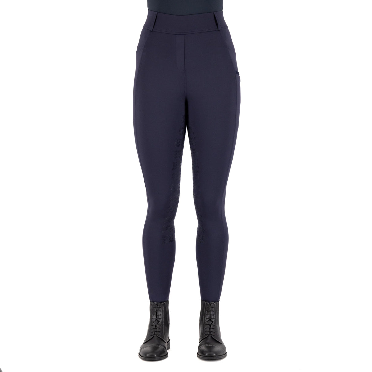 Imperial Riding Women's Tamara Full Grip Riding Tights #colour_sapphire