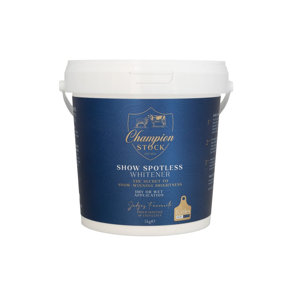 Champion Stock Show Spotless Whitening Powder