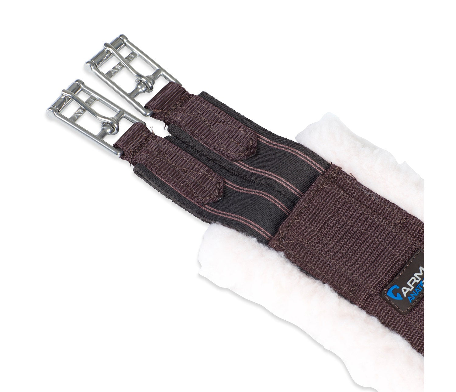 Shires ARMA Fleece Lined Girth #colour_brown