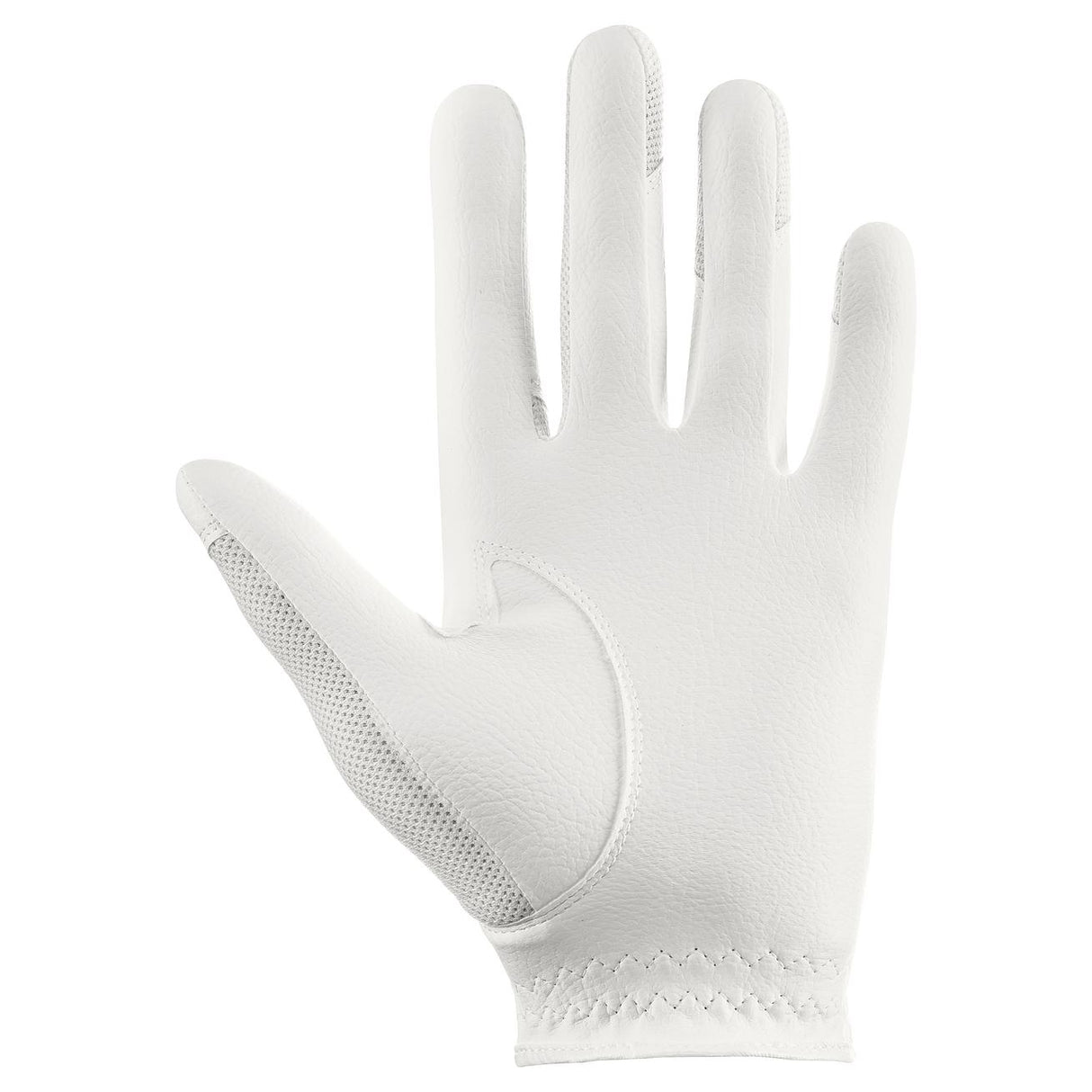 Uvex Sumair Glamour Riding Gloves #colour_white-silver
