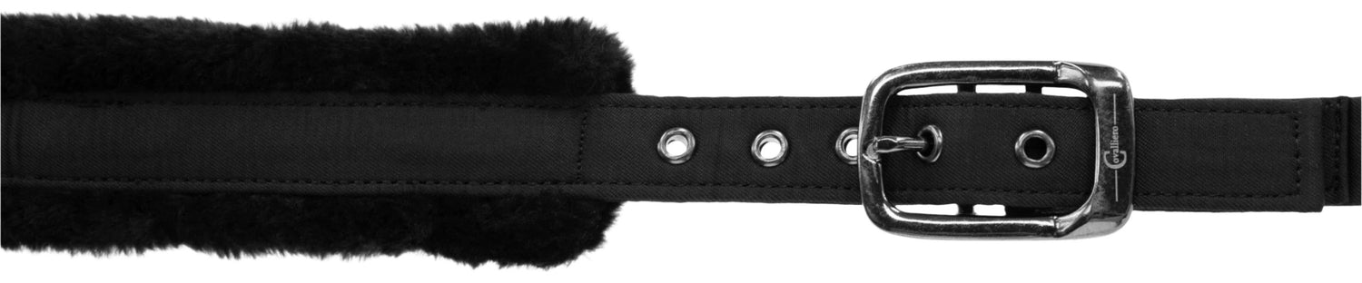 Covalliero Fleece Lined Halter #colour_black