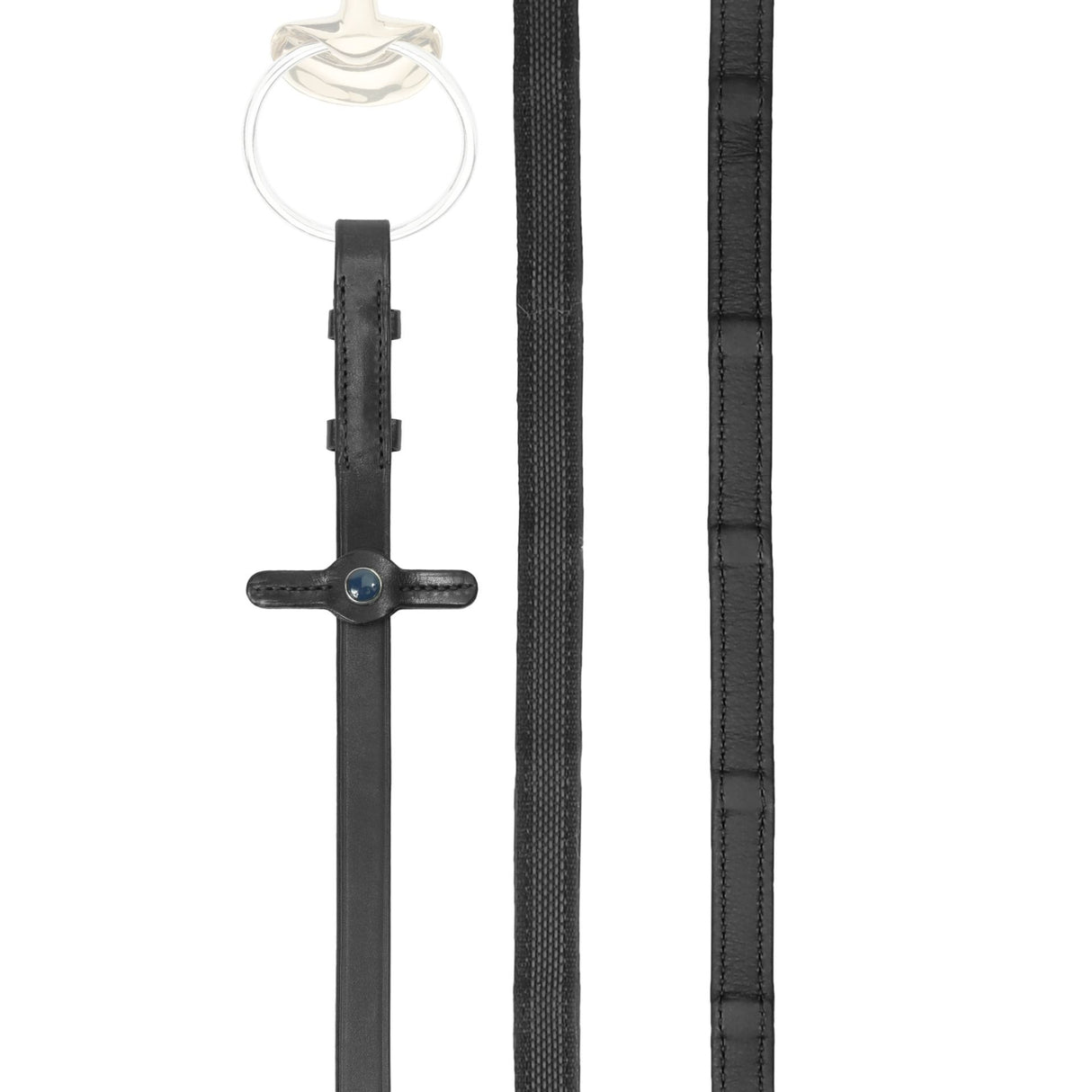 Stubben NT Extra Grip with 9 inside Leather Stops Leather Reins