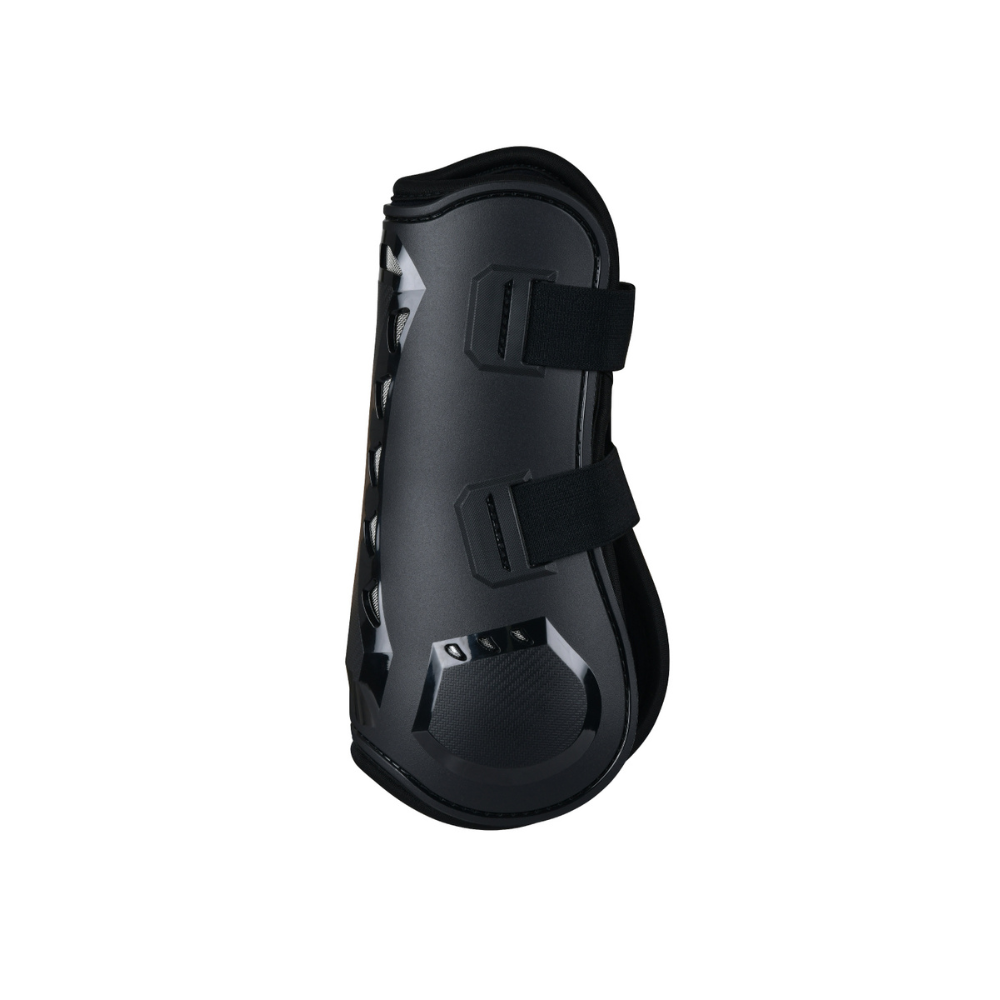 Weatherbeeta Tough-Tec Essential Open Front Boots #colour_black