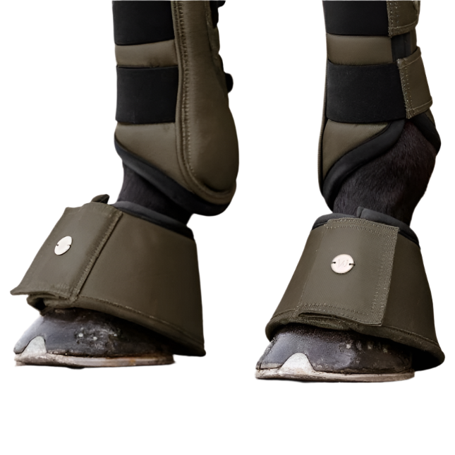 Waldhausen Comfort Fit Bell Boots #colour_green-brown