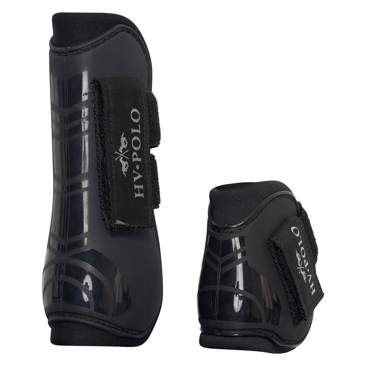 HV Polo Classic Children's Tendon and Fetlock Boot Set #colour_black