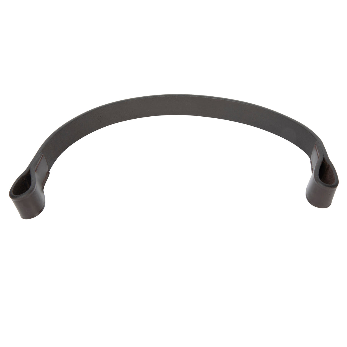 Shires Velociti Lusso Flat Browband #colour_havana