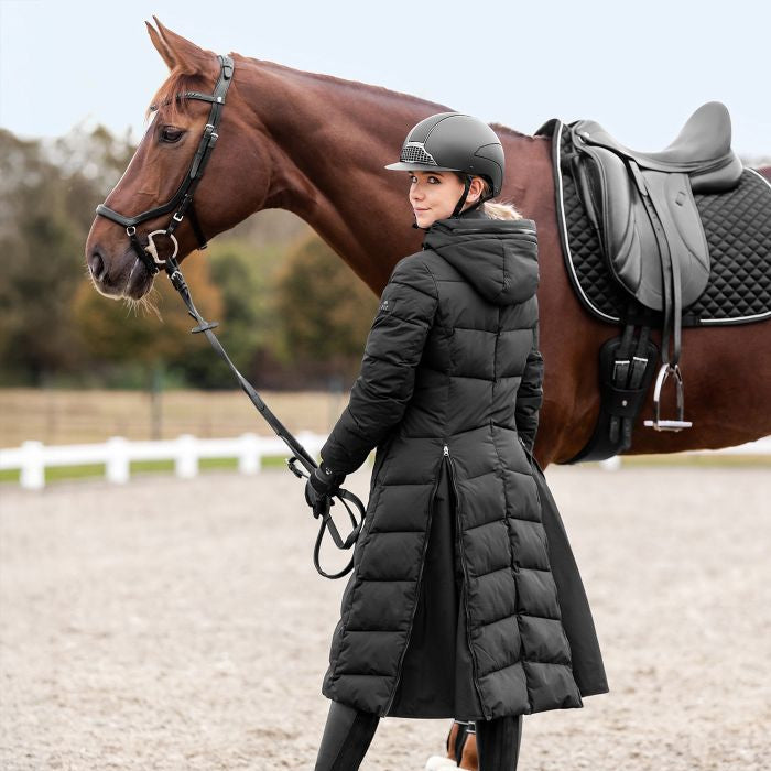 SWING H24 Chrome Riding Hat #colour_matt-black