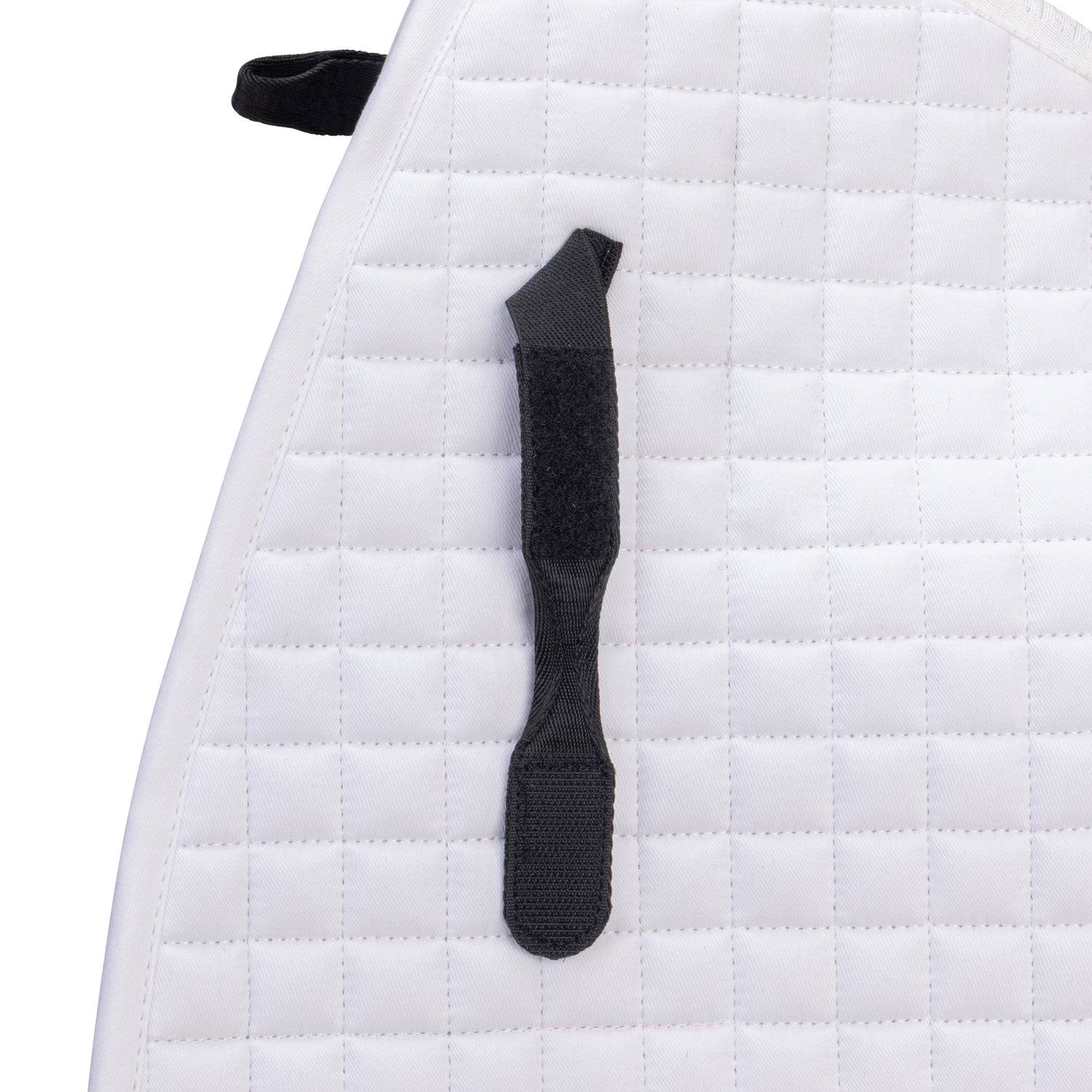 Shires ARMA Deluxe Cotton Saddlecloth #colour_white