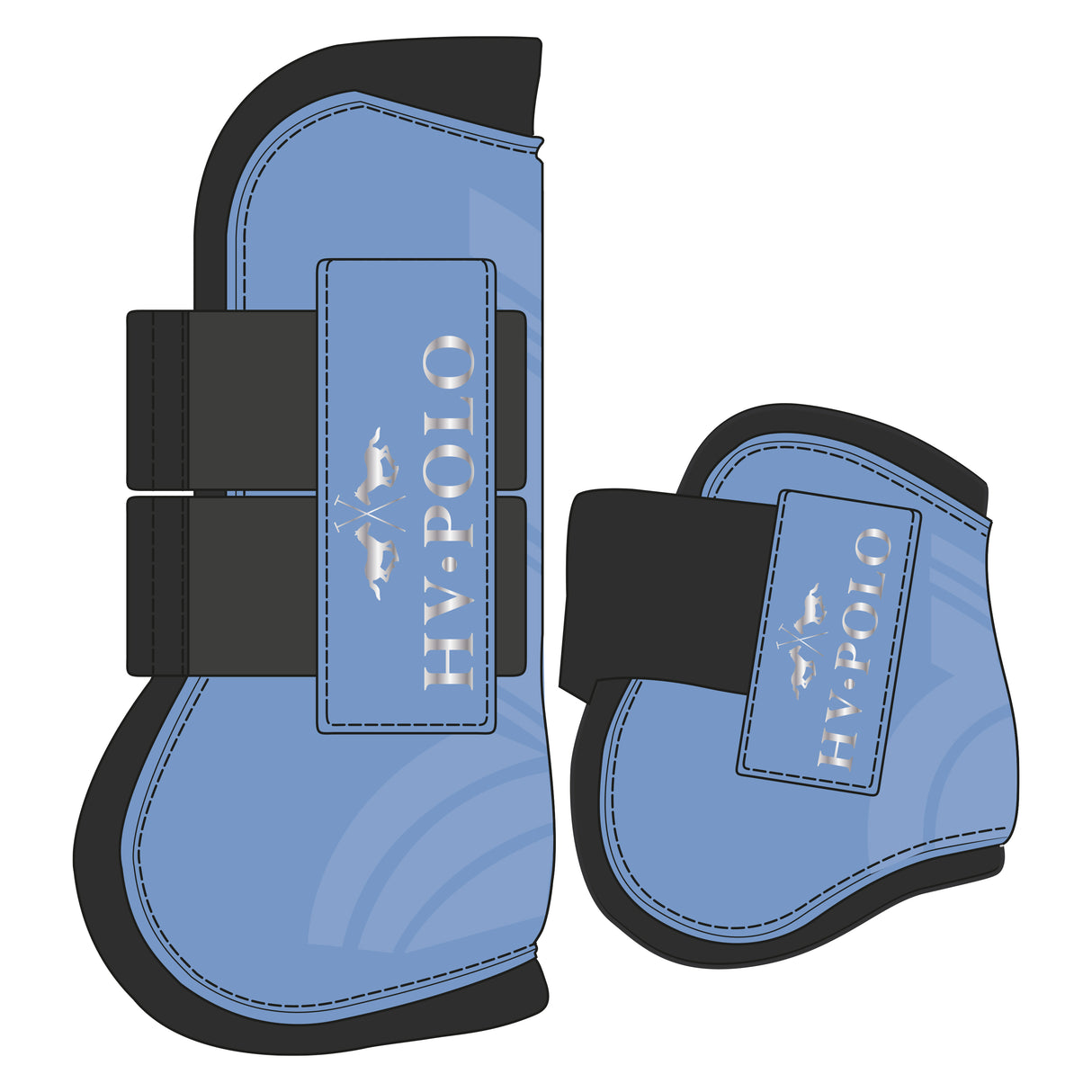 HV Polo Classic Children's Tendon and Fetlock Boot Set #colour_sea
