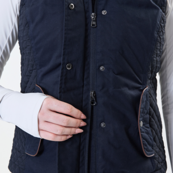 Horseware Ireland Newmarket Gilet #colour_core-navy