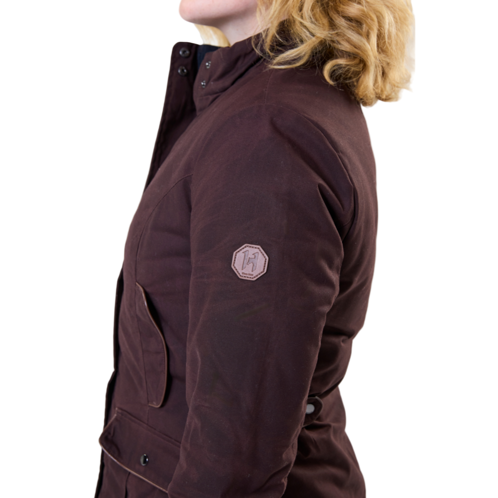 Horseware Ireland Newmarket Wax Jacket #colour_brown