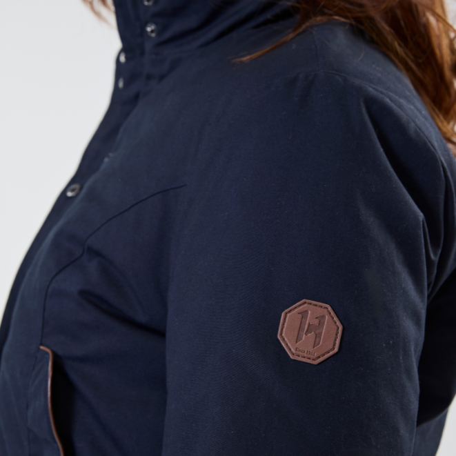 Horseware Ireland Newmarket Wax Jacket #colour_core-navy