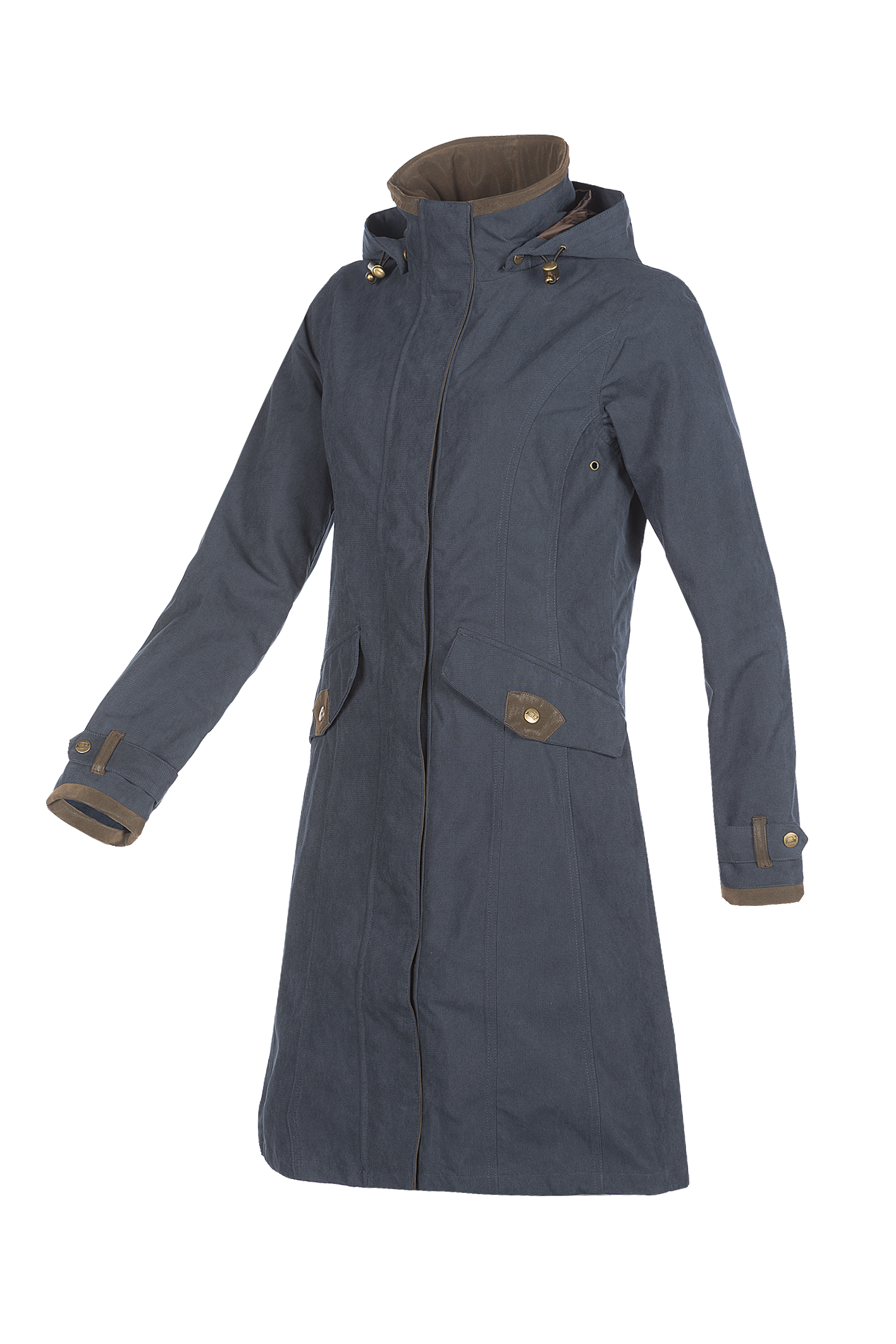 Baleno Chelsea Ladies Country Coat #colour_navy-blue