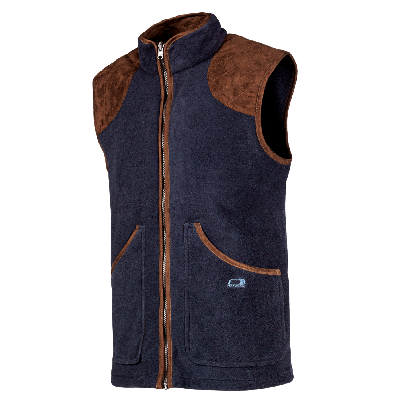 Baleno Newington Mens Fleece Bodywarmer #colour_navy-blue