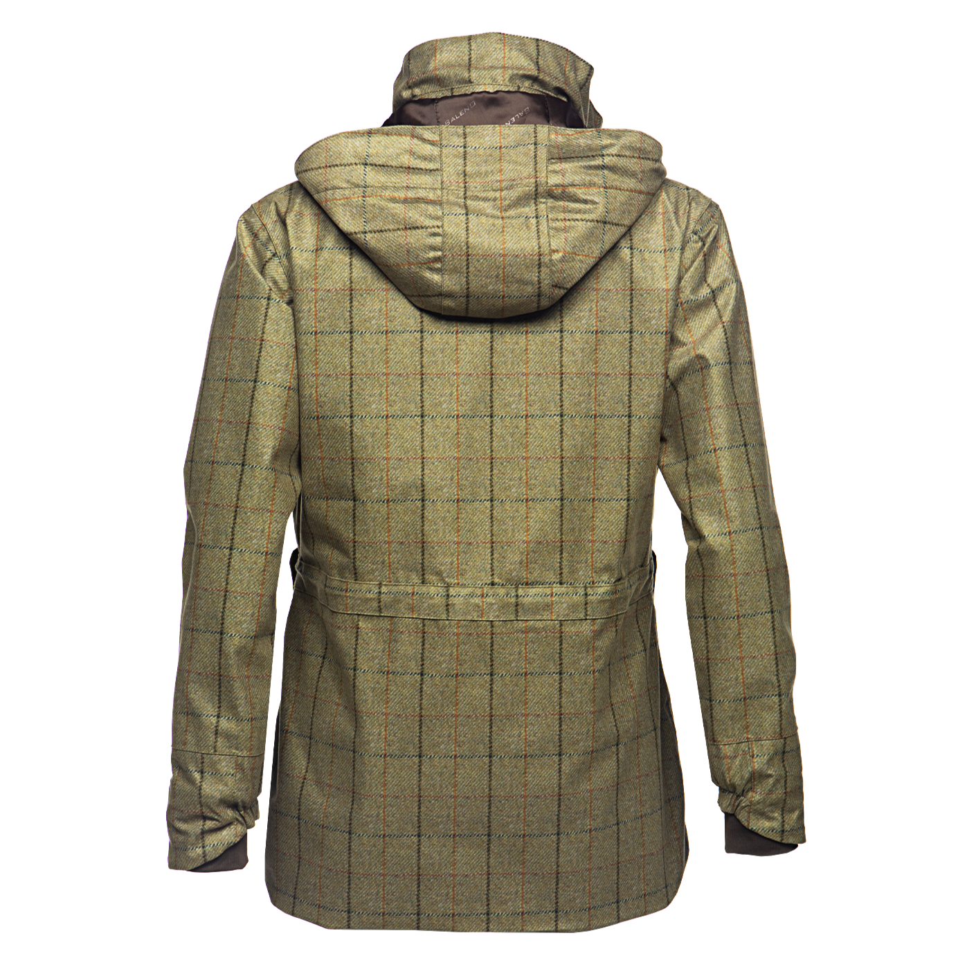 Baleno Pembroke Ladies Tweed Foldaway Jacket #colour_check-khaki