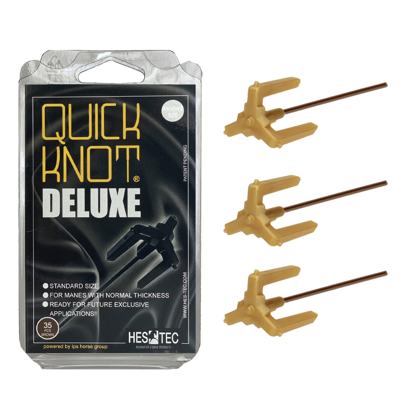 Hes-tec Quick Knot Deluxe, standard #colour_brown