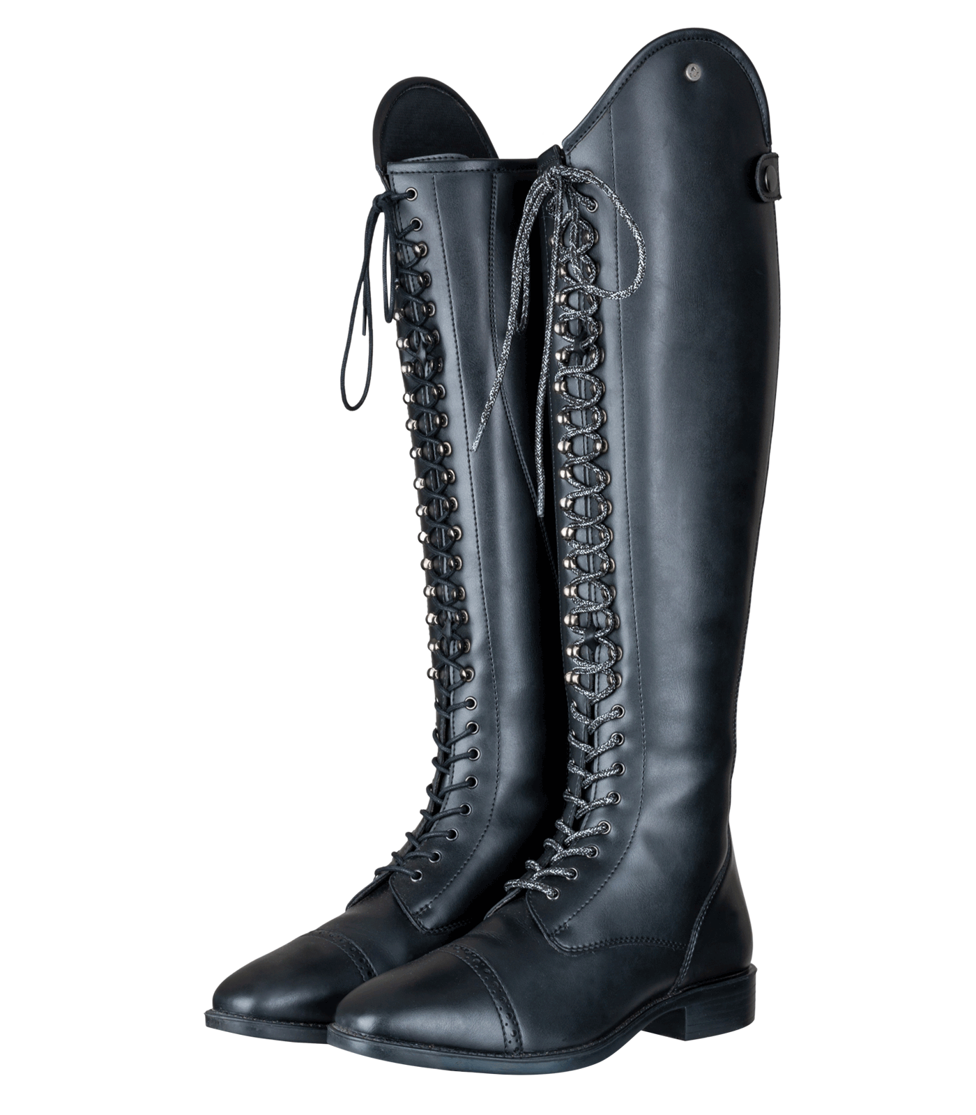 E.L.T Portland Ladies Polo Tall Riding Boots #colour_black