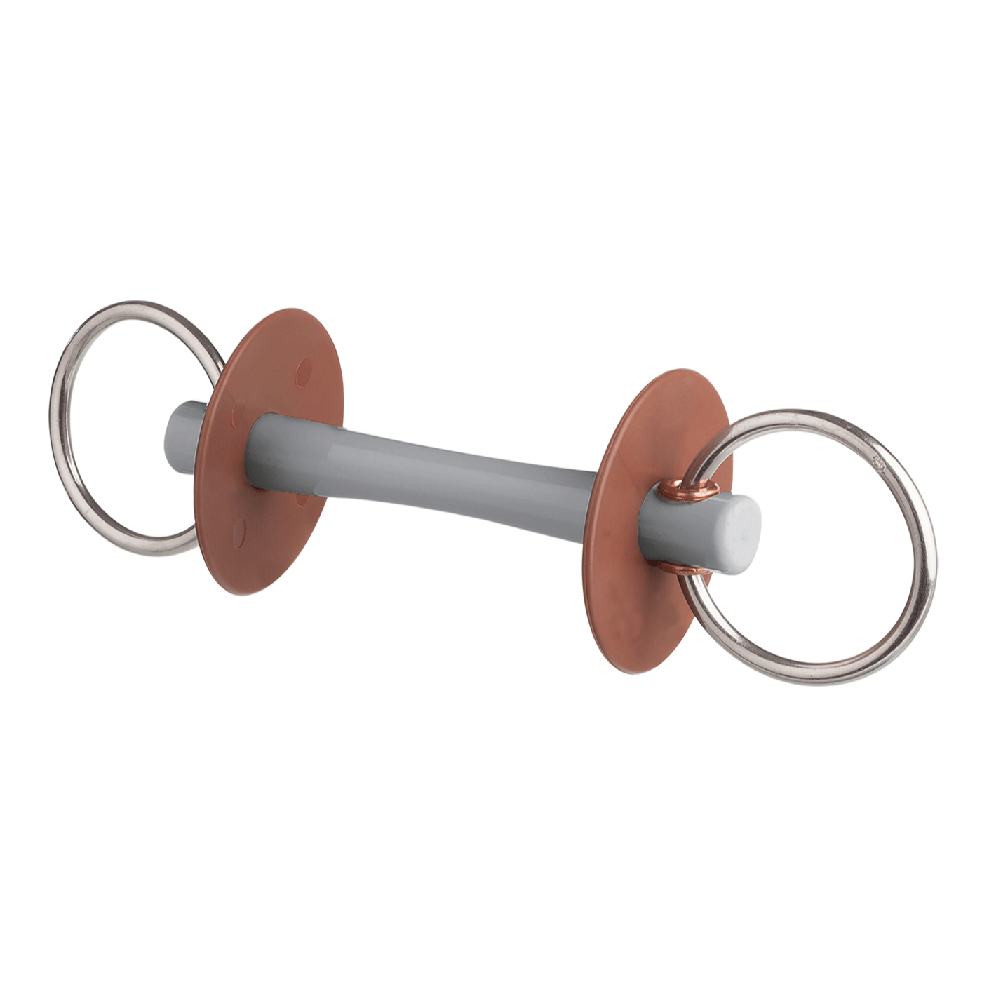 Beris Soft 6cm Ring Loose Ring Snaffle Bit with Comfort Bar