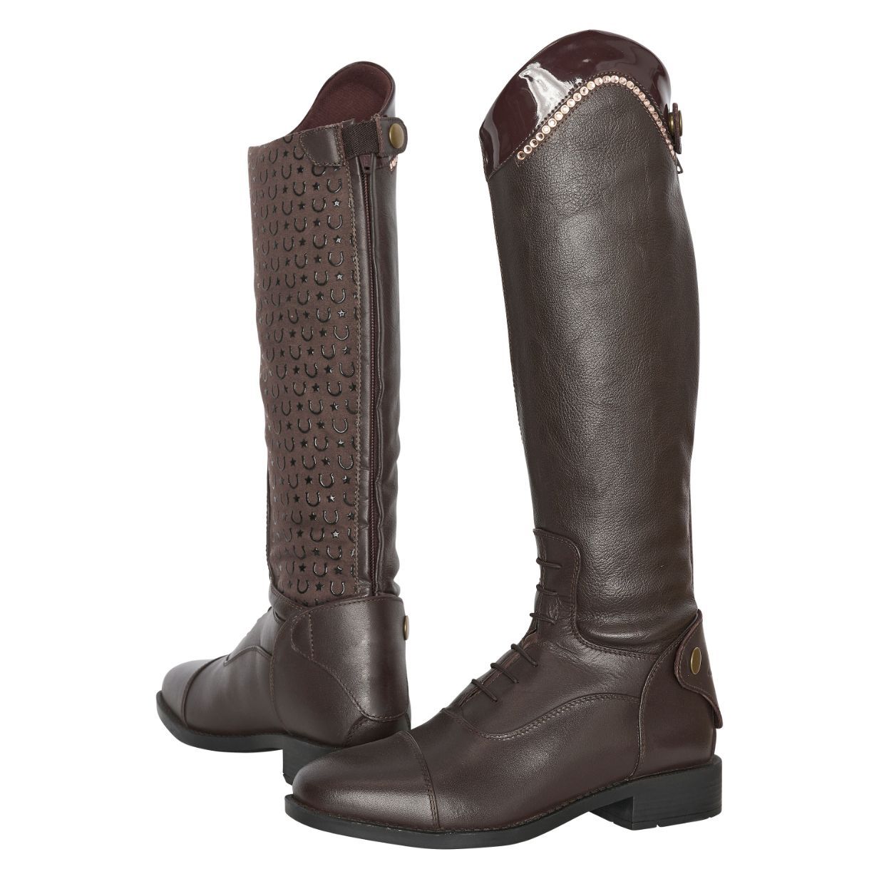 Imperial Riding Children's Walker Glam Riding Boots #Cololur_brown