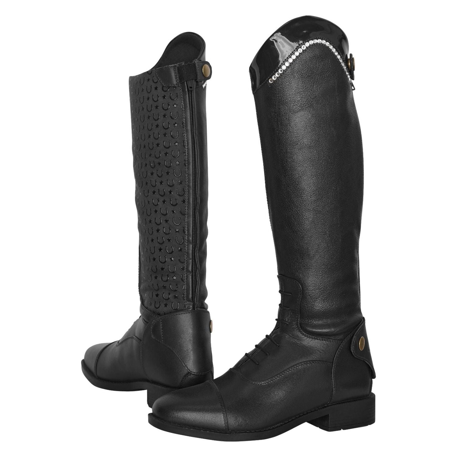 Imperial Riding Children's Walker Glam Riding Boots #Cololur_black