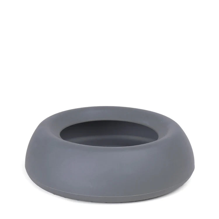 Mountain Paws Splashproof Dog Bowl #colour_grey
