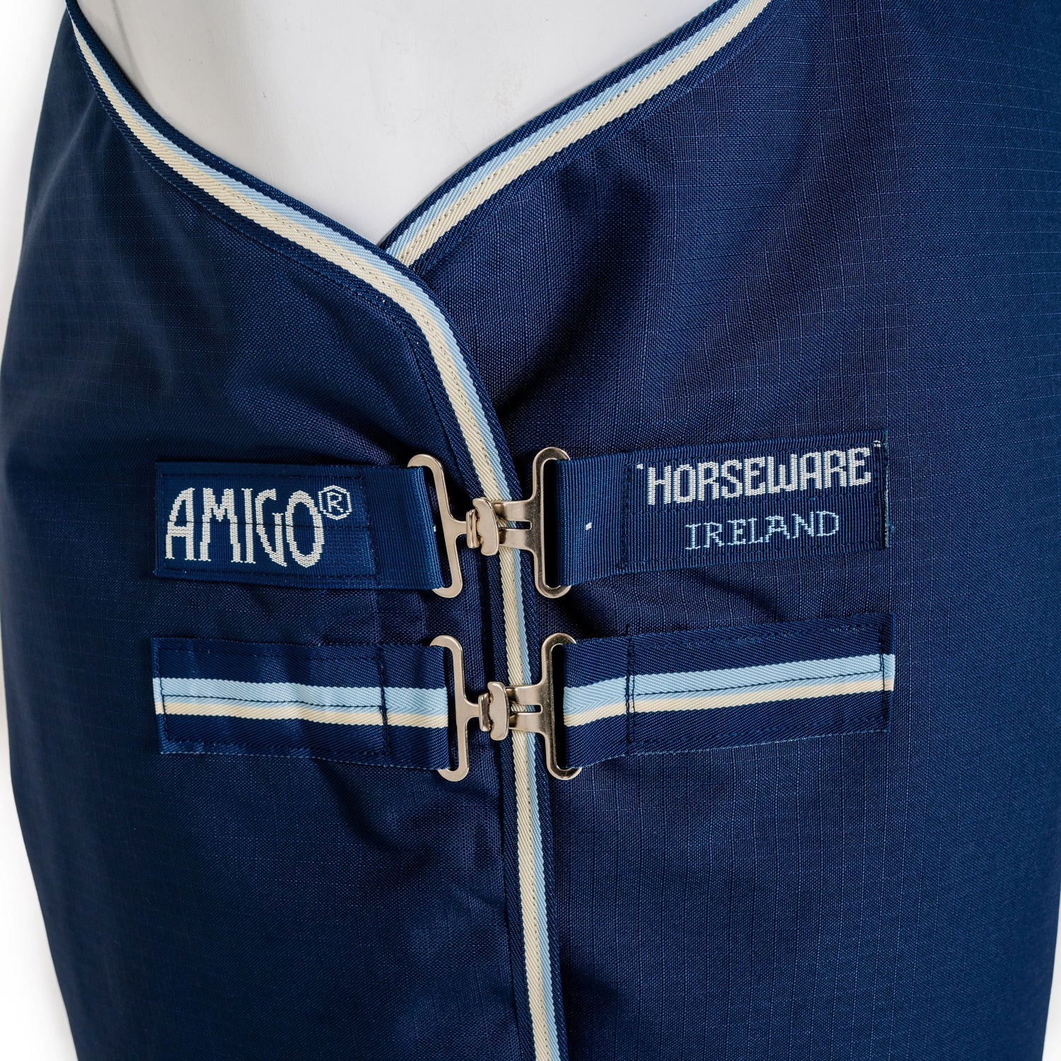 Horseware Ireland Amigo Ripstop 900D Pony 0g Turnout Rug #colour_witney-navy