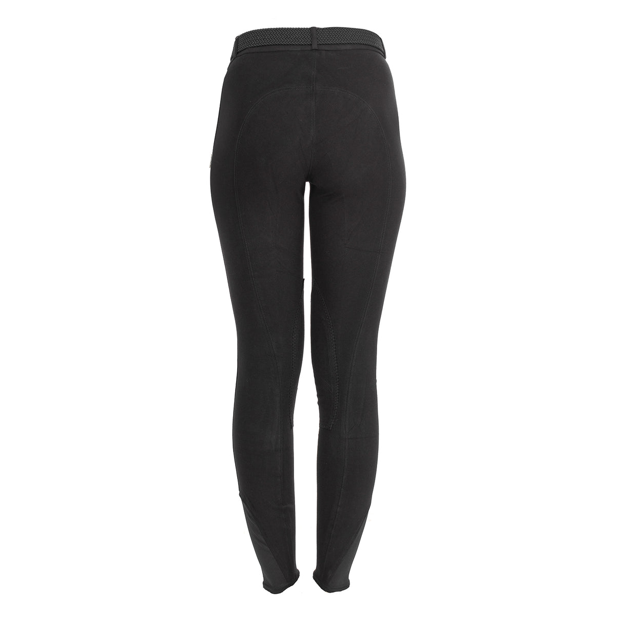 Equestro Selene Model Woman Breeches In Stretch Cotton #colour_black