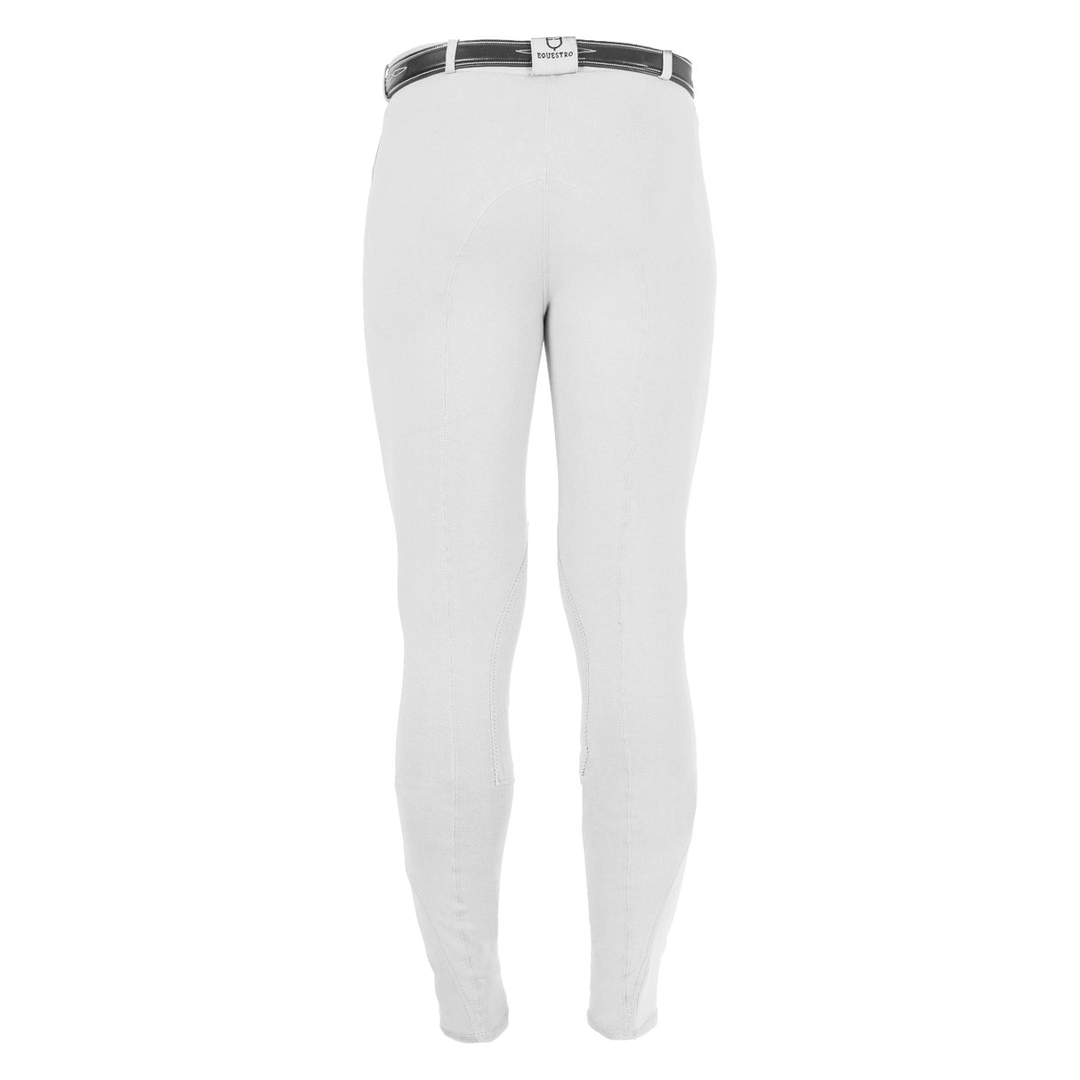 Equestro Urano Model Man Breeches In Stretch Cotton #colour_white
