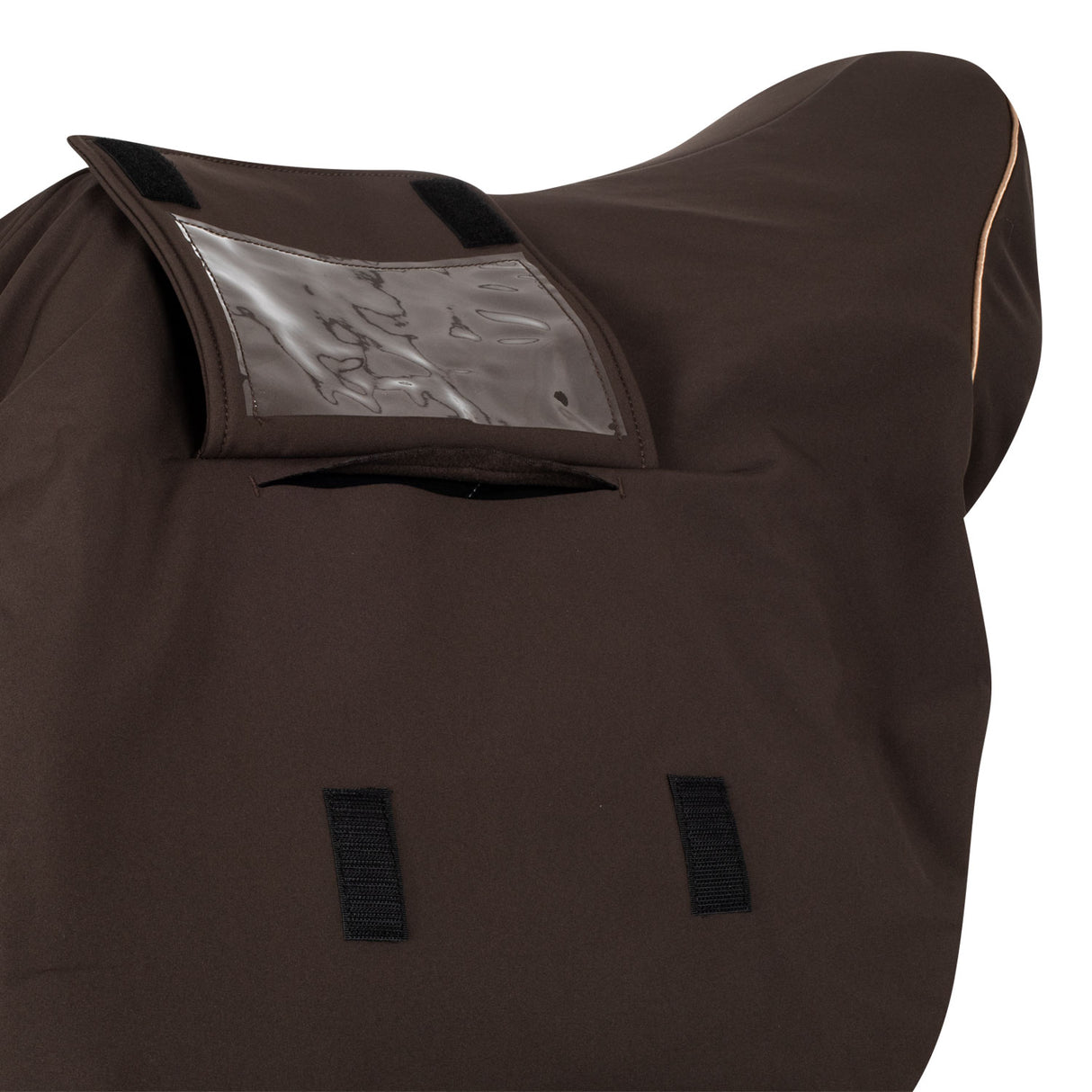Acavallo Saddle Cover Fleece Lining #colour_brown