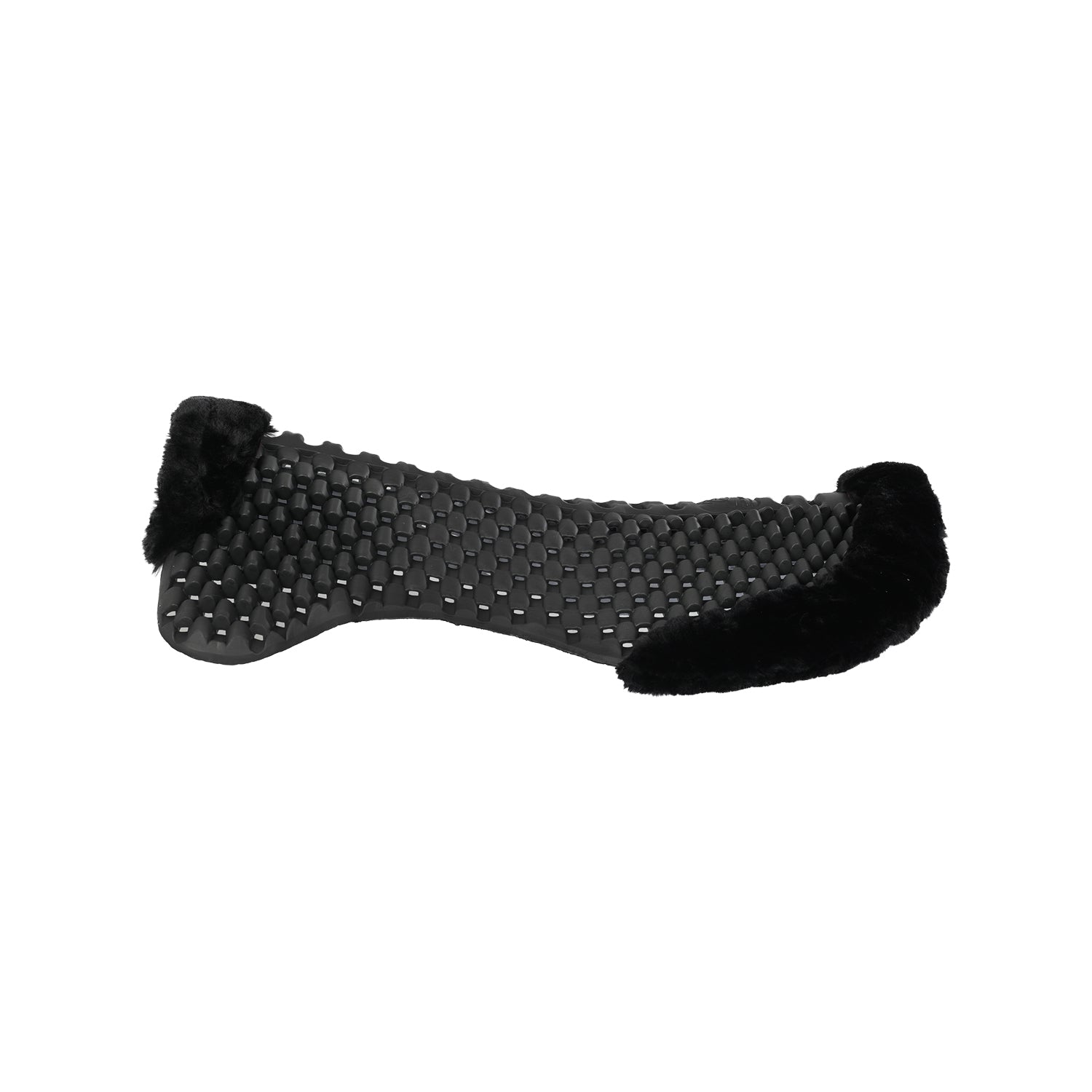 Acavallo Pad Piuma-FS Respira-FS Cut-Out Eva Front & Rear Riser #colour_black