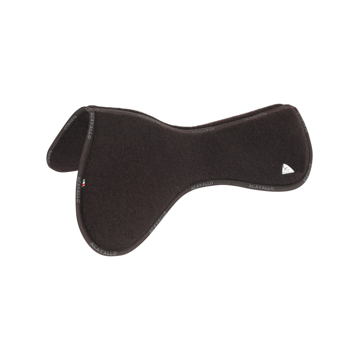 Acavallo Pad MF JCCS CW-CS Virgin Wool Flat #colour_brown