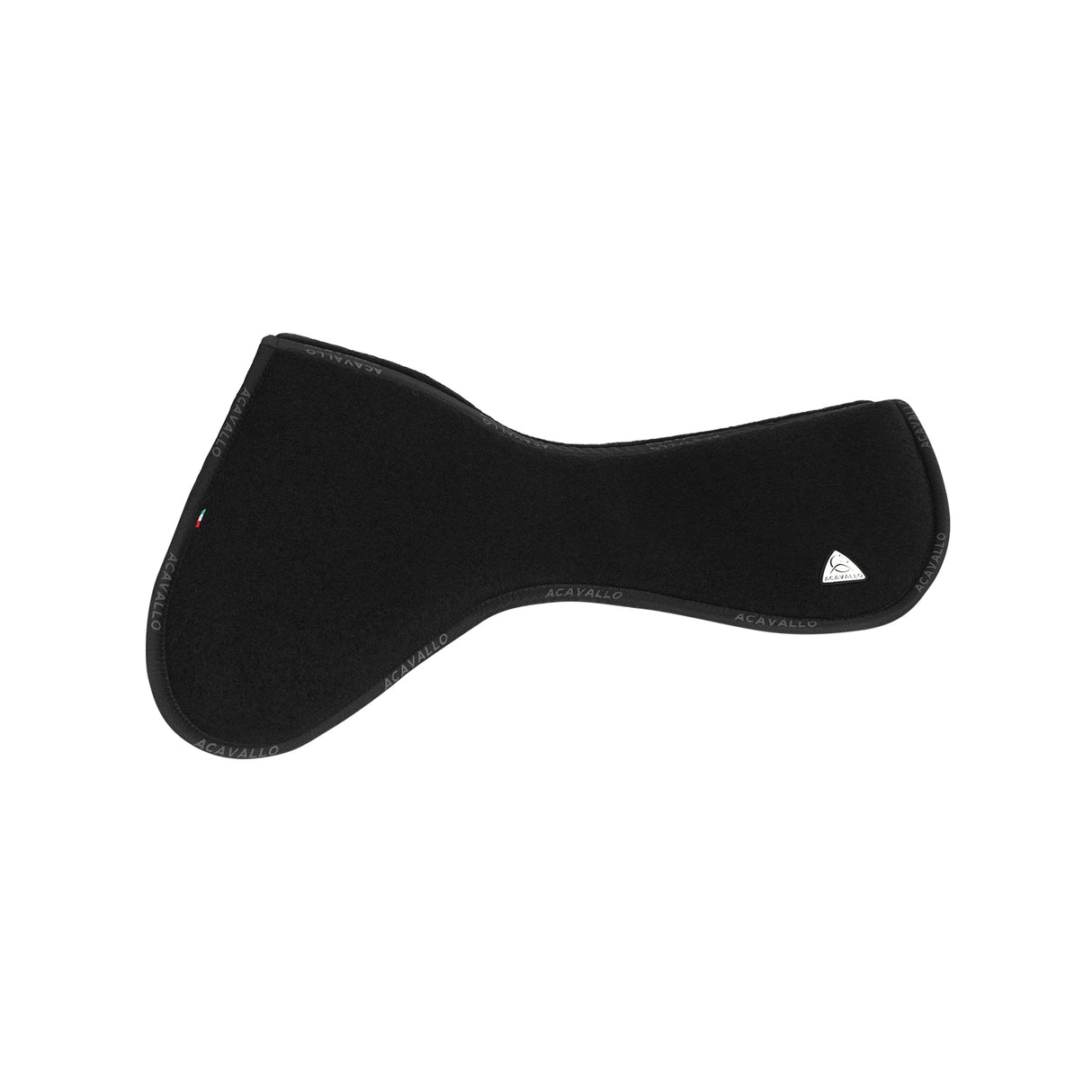 Acavallo Pad MF JCCS CW-CS Virgin Wool Flat #colour_black