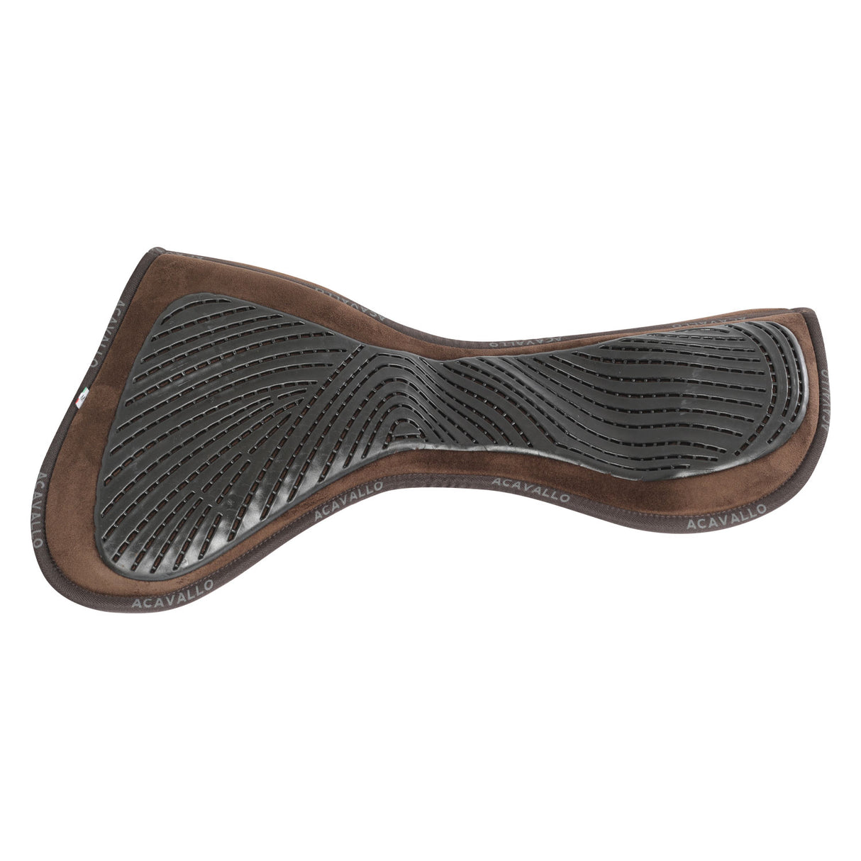 Acavallo Pad MF JCCS CW-CS Suede Gel Grip Flat #colour_brown