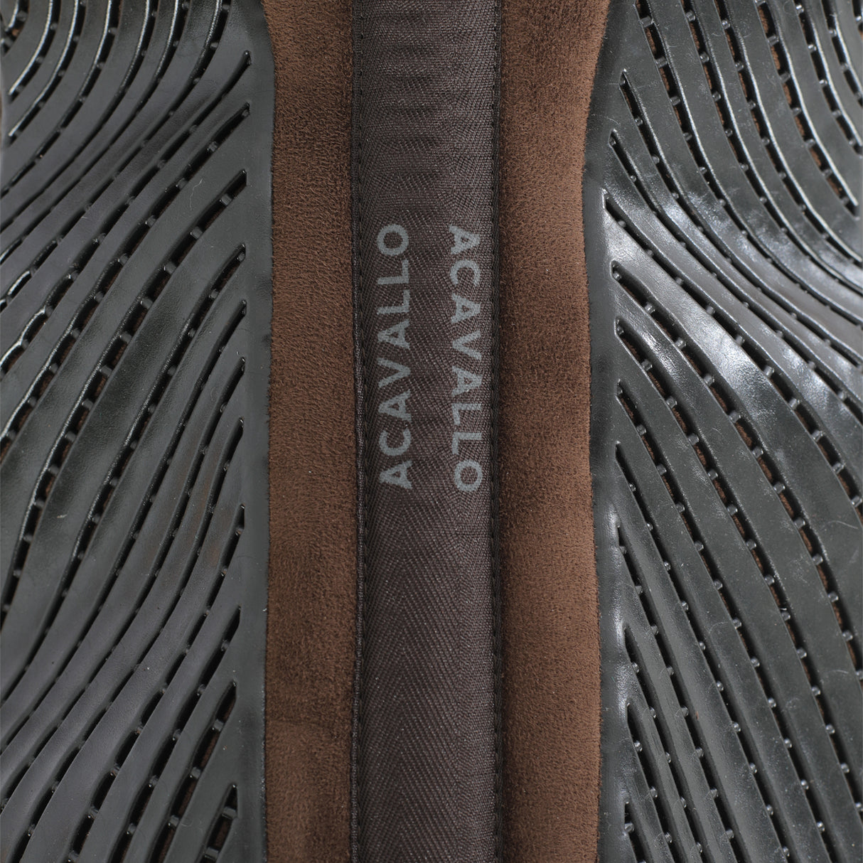 Acavallo Pad MF JCCS CW-CS Suede Gel Grip Flat #colour_brown