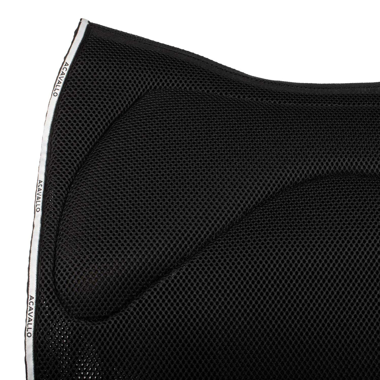 Acavallo Saddle Pad DS CW-3Ds Memory Foam 3D Spacer #black