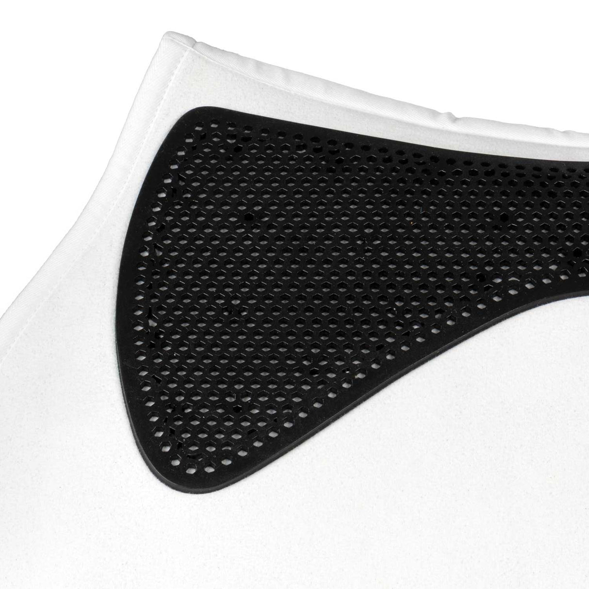 Acavallo Twin Sided Jumping Numnah Saddle Pad Gel Classic #colour_white