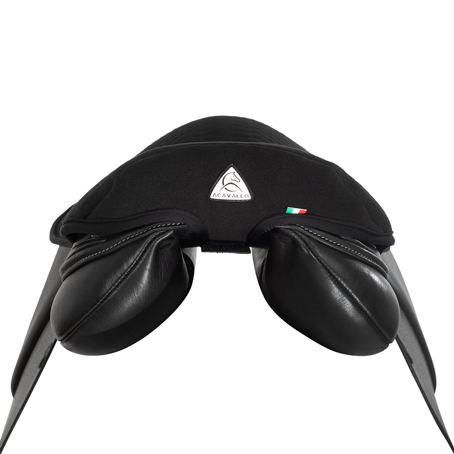 Acavallo Standard Seat Saver Jumping Classic Gel-In Dri-Lex 20mm #colour_black